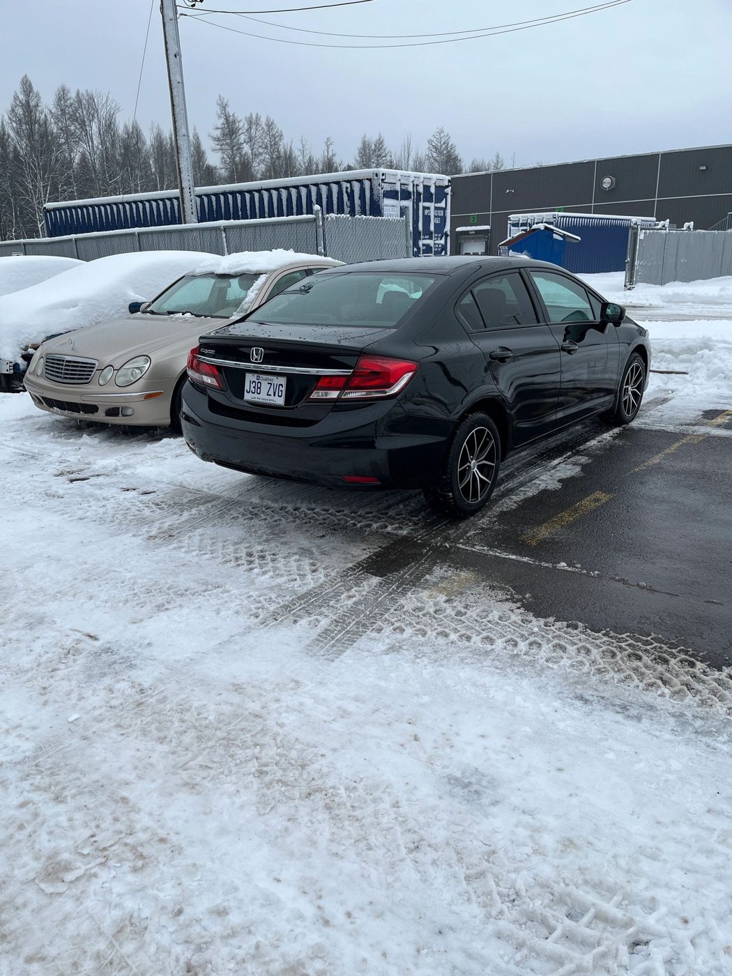 Honda Civic après réparation