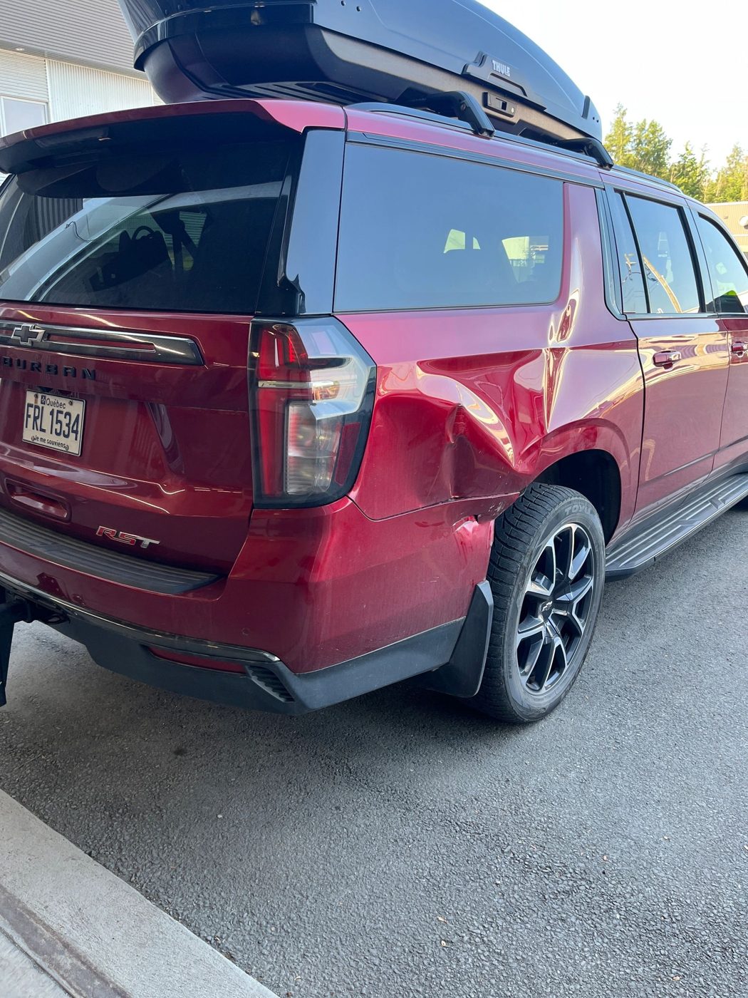Chevrolet Suburban avant réparation